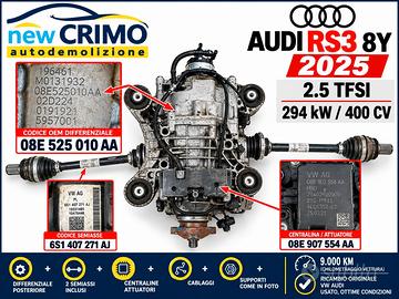 DIFFERENZIALE POSTERIORE AUDI RS3 8Y 2025 08E52501