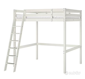 LETTO MATRIMONIALE ALTO IKEA