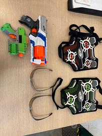 Lotto materiale nerf