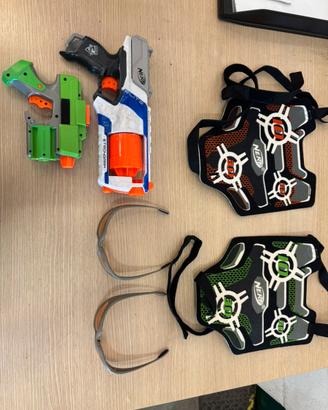 Lotto materiale nerf