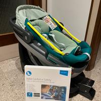 Seggiolino auto + base isofix + antiabbandono