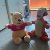 Coppia di pupazzi Winnie the Pooh