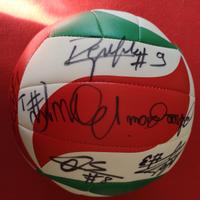 Pallone volley Molten,Modena Volley,autografato.