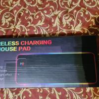 Mousepad rgb+wireless charging
