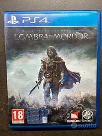 L'ombra di Mordor PS4 PlayStation 4 Sony 
