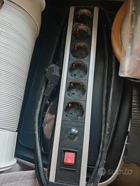 multipresa prese schuko con protezione surge