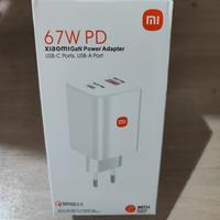 Xiaomi caricabatterie 67 watt con cavo tipo c-c