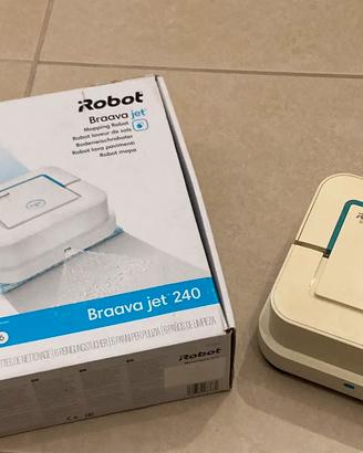 Irobot braava jet 240 robot lava pavimenti