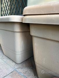 Vasi vasche grandi per giardino o per fare siepi