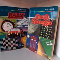 2 Libri Game "Rally" e "ControSpionaggio"