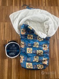 Piumino / sacca da slitta per bimbi