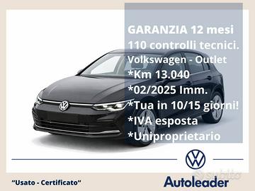 VW Golf 2.0 TDI Solo 13 mila km 150 CV DSG SCR Sty