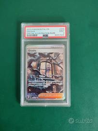 Pokemon PSA 9 GRUSHA 268/193 ALT ART ENG INGLESE 