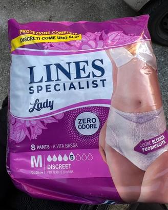 Lines specialist lady
