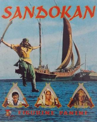 Album stickers Sandokan Panini 1976 completo