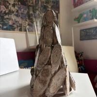 Albero natale Xmas free in legno home design arred