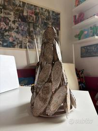 Albero natale Xmas free in legno home design arred