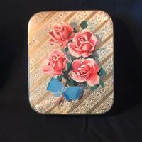 scatola in metallo vintage