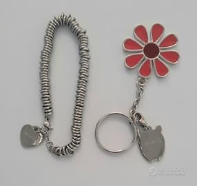 Bracciale e portachiavi con Margherita Sagapo
