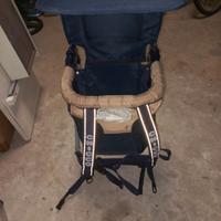 zaino chicco porta  bimbo trekking  montagna