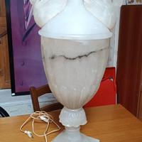 MERAVIGLIOSA LAMPADA VINTAGE ANNI 60 ALABASTRO