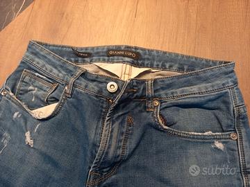 Jeans Indigo Denim Gianni Lupo – Taglia 30/44