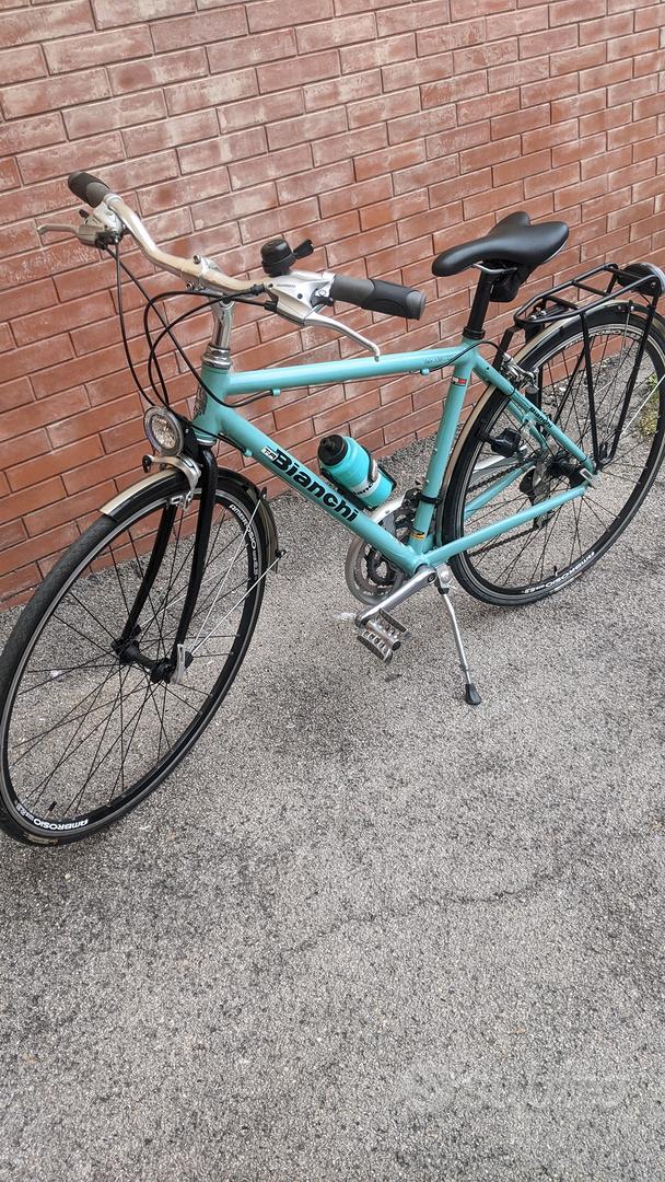 City Bike Bicicletta Bianchi Usata City Bike 21 Velocità Alluminio