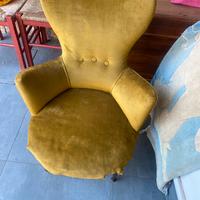 N 2 Poltroncine antiquariato