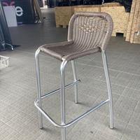 Sgabello alto da esterni