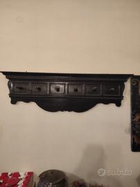 Ingresso vintage in legno massello 