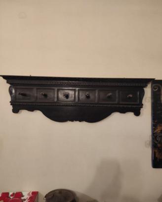 Ingresso vintage in legno massello 