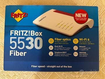 Router Fritzbox 5530 Wifi 6 LAN a 2,5 gigabit