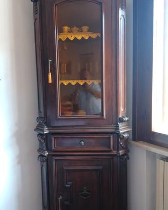 vetrina + angoliera + credenza
