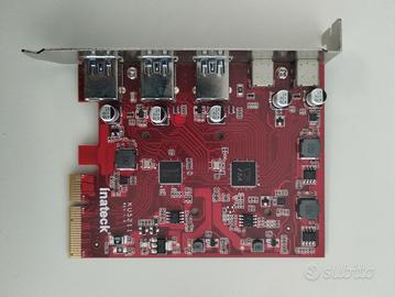 REDCOMETS U21 scheda USB pci
