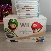 Nintendo Wii con giochi