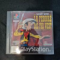 Ps1 Lucky Luke La Febbre del west Italiano Pal