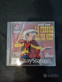 Ps1 Lucky Luke La Febbre del west Italiano Pal