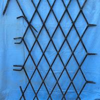 grata d'epoca in ferro forgiato