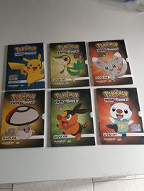 Lotto di 6 DVD Pokémon numeri:1-3-4-6-7-8