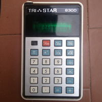 CalcolatriceTRI STAR vintage anni 70