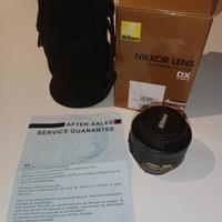 obiettivo Nikon nikkor nuovo