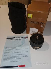 obiettivo Nikon nikkor nuovo