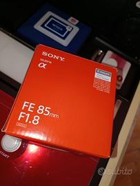 Sony SEL85F18 85mm F/1.8 nuovo