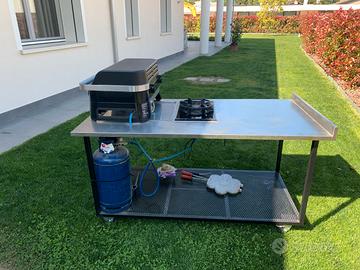 BARBEQUE E PIANO CUCINA DA ESTERNO