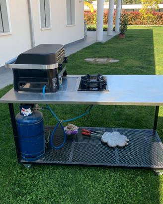 BARBEQUE E PIANO CUCINA DA ESTERNO