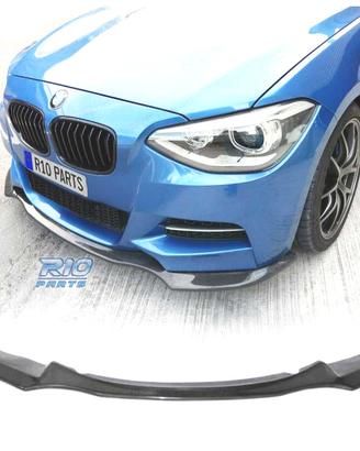 SPOILER LIP BMW F20 F21 11-15 LOOK M CARBONIO