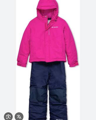 Completo da neve Columbia bambina 10-12