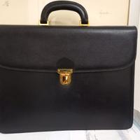 24 ore uomo Prada pelle  nera