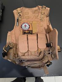 Giubbino tattico da softair o poligono