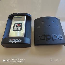 Zippo slim " I LOVE NEW YORK" anno 1986 